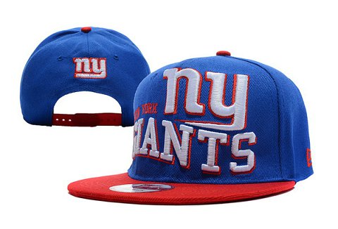 New York Giants NFL Snapback Hat TY 6